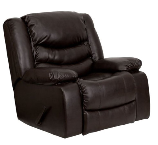 Flash Furniture MEN-DSC01078-BRN-GG Plush reclining chair