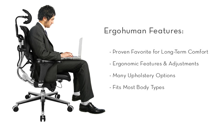 Ergohuman High Back Features