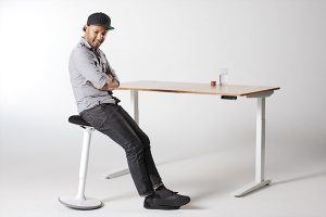 Luna Standing Desk Stools by Fully