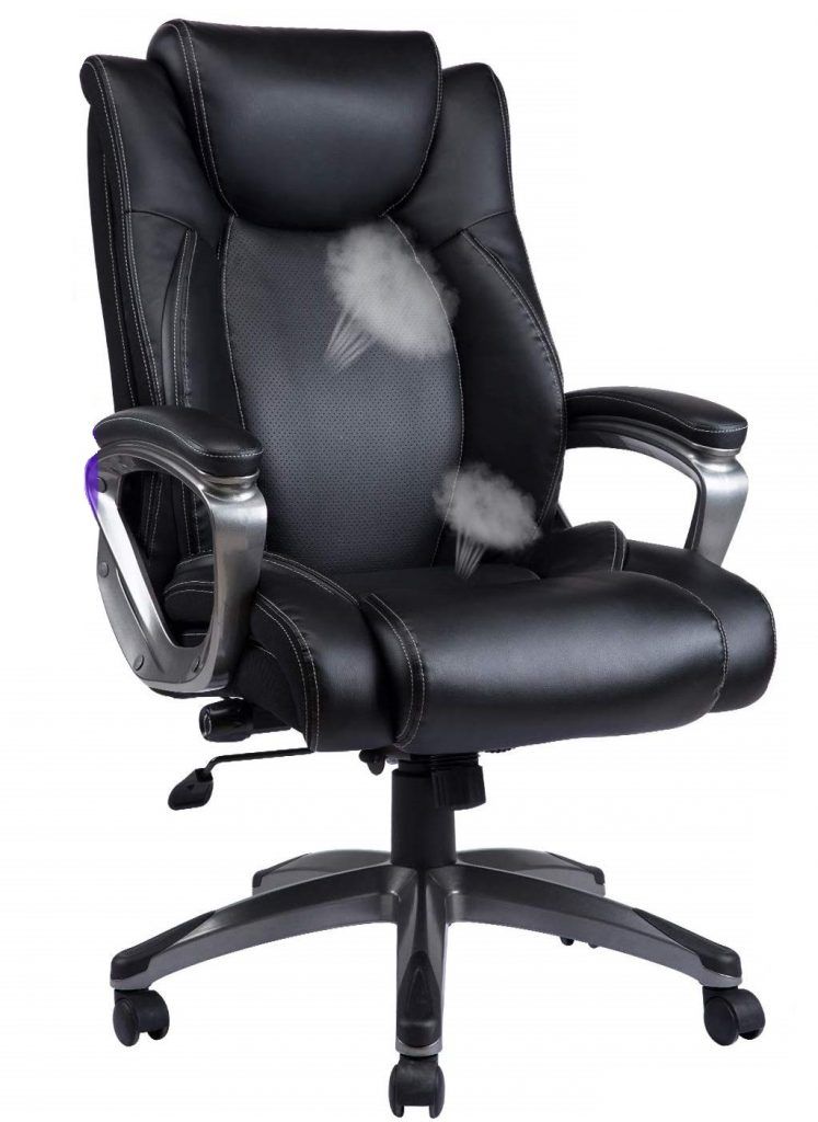 REFICCER Bonded Leather Office Chair